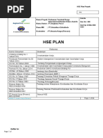 Contoh Rencana HSE Proyek | PDF