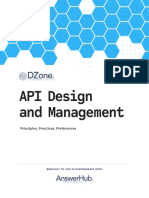 API Design and Management: Principles, Practices, Preferences