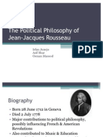 The Political Philosophy of Rousseau