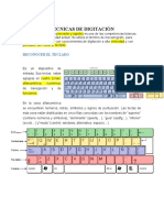 Tecnicas de Digitaciòn