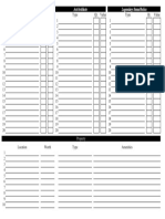 Character Sheet - Wealth