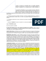 Tercería de propiedad sobre embargo personal