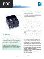 M O D E L S 1 2 2 7 / 1 2 3 7: Permanent Magnet Motor Speed Controllers