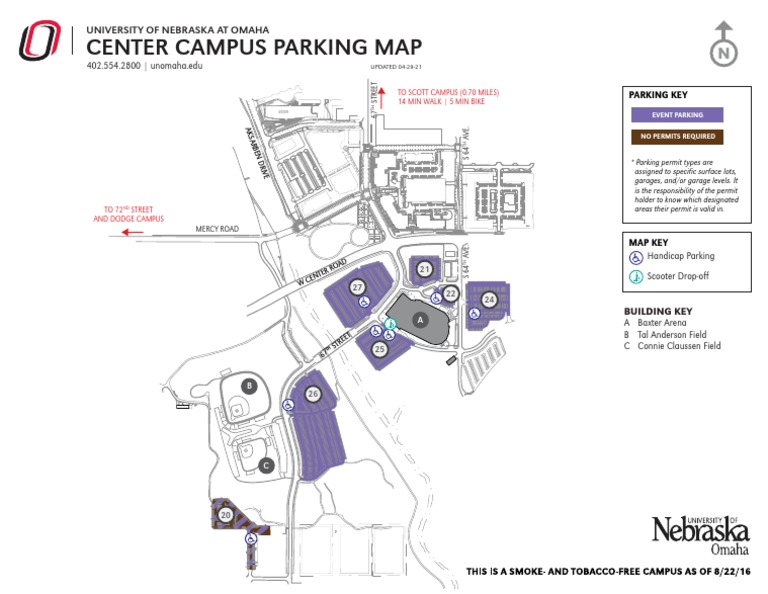 Center Campus Map Parking 2021 | PDF