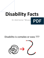 Disability Facts: Dr. Alok Kumar "Bhuwan"
