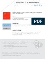 The National Academies Press: Building Damage in South Carolina Caused by The Tornadoes of March 28, 1984 (1985)