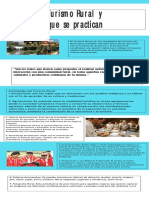 Qué Es El Turismo Rural y Actividades Que Se Practican INFOGRAFIA