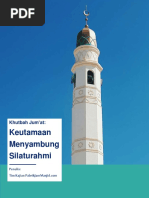 Khutbah Jumat Tentang Menyambung Silaturahmi PDF