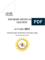 Informe de Gestión Mensual Octubre 2015 (1)