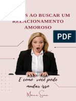 Ebook 4 Erros Ao Buscar Um Relacionamento Amoroso e Como Lidar