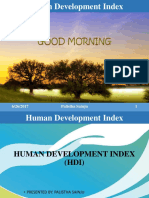 Human Development Index: 6/26/2017 Palistha Sainju 1