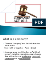 Companies Act 2013- Ppt-1