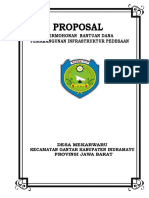 Proposal Irigasi Desa Mekarwaru