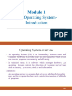 Module 1 - 1.5. Operating Systems Introduction