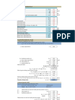 A. Data Pondasi Foot Plat Data Tanah: 1. Menurut Terzaghi Dan Peck (1943)