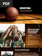 Basketball: Nature and Background