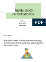 Regimen Unico Simplificado Rus PDF