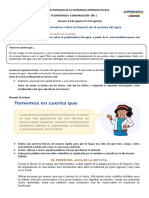 Leemos y Reflexionamos Sobre El Impacto de La Escasez Del Agua