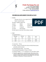 Fire Pump Data Sheet