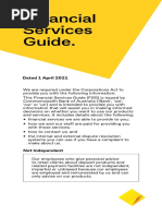 Financial Services Guide.: Dated 1 April 2021