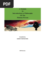 A Module in Introduction To Philosophy of The Human Person: Compiled By: Subject Instructors