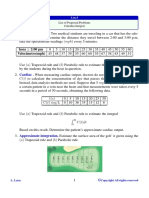 Distance and Speed.: C (T) To Calculate The Concentration of Dye That Passes Through A Patient's Heart