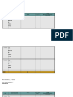 Fitness Log Template