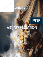 Activity No. 2 Art Appreciation (Maria Aleana G. de Leon)