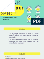 COVID-19 and Food Safety