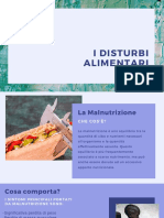 I Disturbi Alimentari