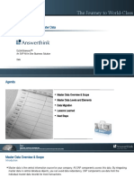 The Journey To World-Class: Introduction To SAP Master Data