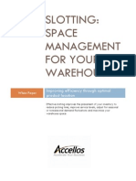 Slotting White Paper in Accellos One Warehouse Management Systems (WMS)