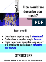 How Would You Describe Pop Music?