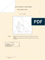 A Circle Tangent To The Incircle