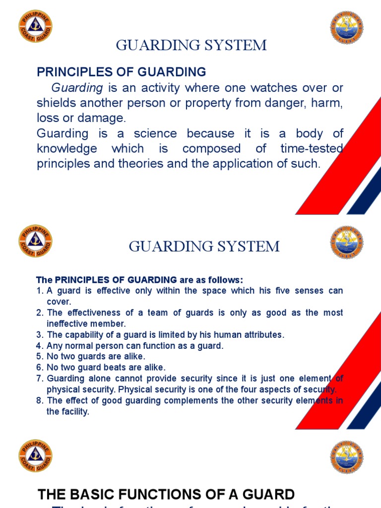 2 Guarding System Pdf System Time