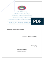 CENG-6103 System Analysis and Management Techniques Final Assignment