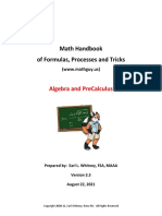 Algebra Handbook