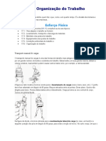 Organização do Trabalho