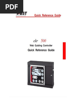 BST 500 Ekr | PDF