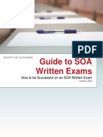 X Guide to Written Exams