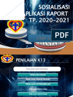 Sosialisasi Aplikasi Raport TP. 2020-2021: SMP Assisi Siantar