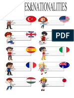 Countriesnationalities Grammar Drills - 118673