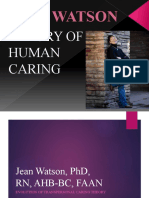 Jean Watson: Theory of Human Caring