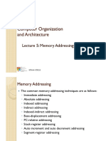 Lecture 5: Memory Addressing: KT6144 / KT6213