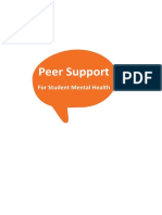 Peer Support: For Student Mental Health