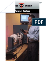 Torsion Testers: Bulletin 137