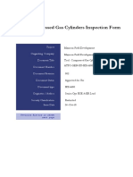 Tool - Compressed Gas Cylinders Inspection Form