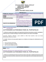 Vega Mero Carlos Julian. 10mo C. Proyecto 1 de Ciencias