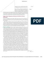 Stages 5 and 6: Retention and Search and Retrleval of Stored