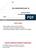 Fisiologia - Cardiovascular - III DRA TOLEDO